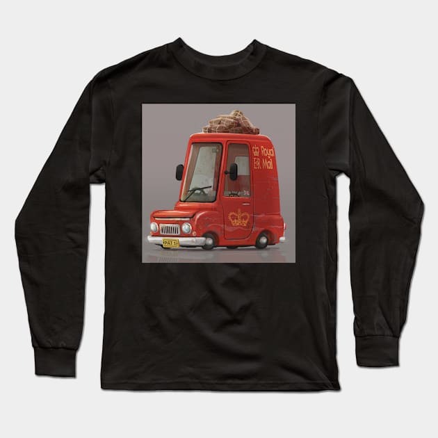 Pats Car Long Sleeve T-Shirt by DMurrayArtist